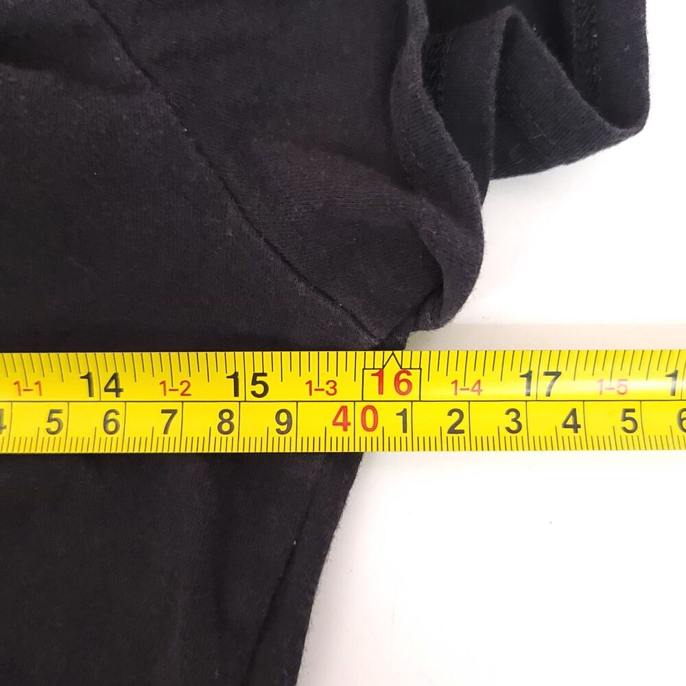 Fashion Nova Shirt Womens Medium Cropped Y2K Top Short Sleeve Sexy Baby Tee - Picture 5 of 9